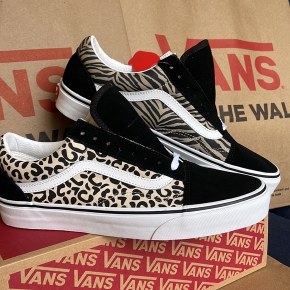 Vans Old Skool Safari Multi Mix/True White mens - Picture 6 of 16